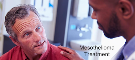 mesothelioma treatment patient and doctor