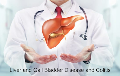 liver disease image and colitis
